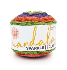 Lion Brand Yarn Mandala Sparkle Light Weight Acrylic Yarn