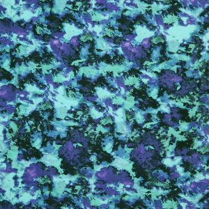 Aqua Tie Dye Super Snuggle Flannel Fabric