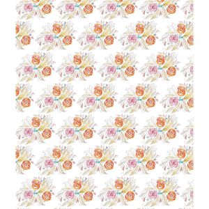 St. Jude Rose Floral By Tayde Cotton Fabric