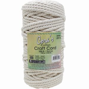 Macrame Natural Cotton Craft Cord