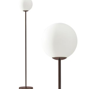 Brightech Luna LED Floor Lamp   Bronze