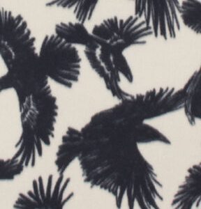 Black Crows Blizzard Fleece Fabric