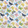 Butterfly Leaves Sew Lush Fleece Fabric