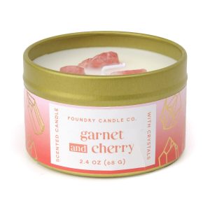 Foundry 2oz Scented Birthstone Candle in Gold Tin