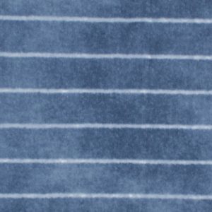 Stripes on Blue Anti Pill Fleece Fabric