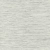RoomMates Faux Grasscloth Peelable Wallpaper Grey