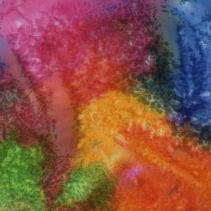 Dewdrop Multi Tie Dye Batik Cotton Fabric