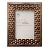 2.5 x 3.5 Brass Textured Tabletop Picture Frame by Place   Time