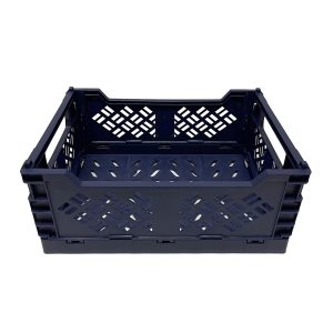 9 x 7 Plastic Collapsible Storage Crate by Top Notch