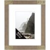 8 x 10 Matted to 5 x 7 Rustic Gray Tabletop Picture Frame by Hudson 43