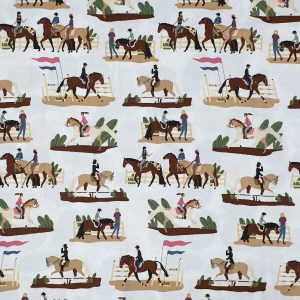 Horses Super Snuggle Flannel Fabric