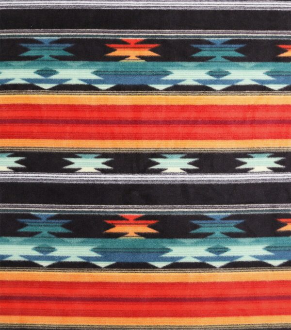 Luxe Fleece Fabric Aztec - Image 2