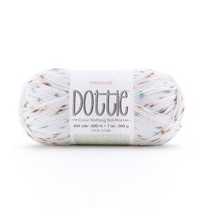 Premier Yarns Dottie 656yds Light Weight Acrylic Yarn