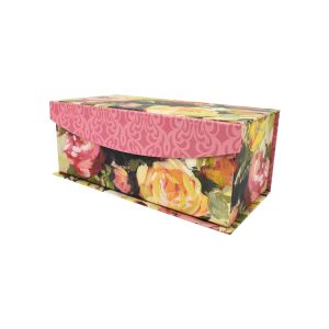 11.5 Gallery Floral Fliptop Box