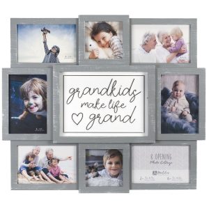 Malden 19 x 17 Grandkids Make Life 8 Photo Collage Frame - 1