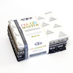 Art Gallery Fabrics Night Fog 16Pc Color Master Cotton Fabric Quarter Bundle