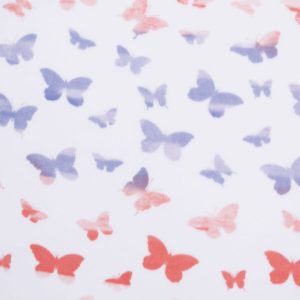 POP! Butterfly Ombre Fashion Lightweight Fleece Fabric