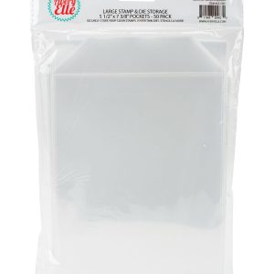 Avery Elle 5.5 x 7 Stamp   Die Storage Pockets 50pk