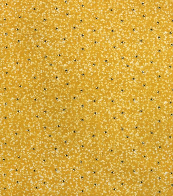 Bee Yellow 108 Wide Flannel Fabric