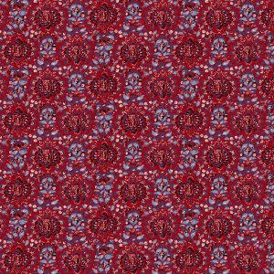 Springs Creative Red Bandana Cotton Fabric by Keepsake Calico