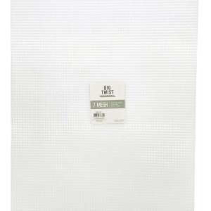 10.5 x 13.5 Clear 7 Plastic Mesh Embroidery Canvas by Big Twist