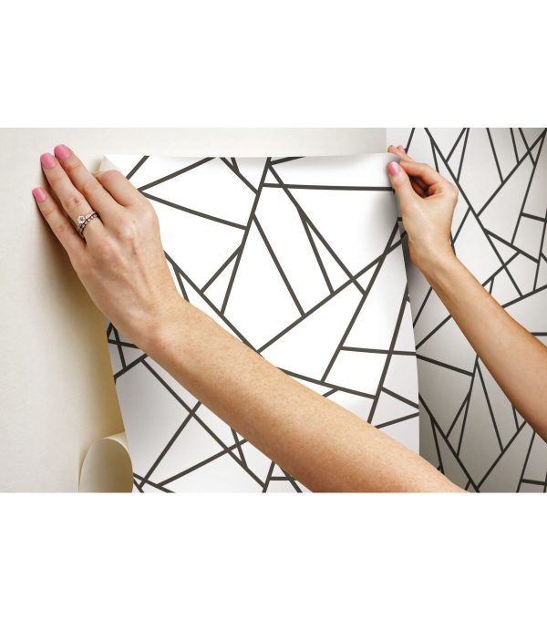 RoomMates Wallpaper Black Fracture - Image 7