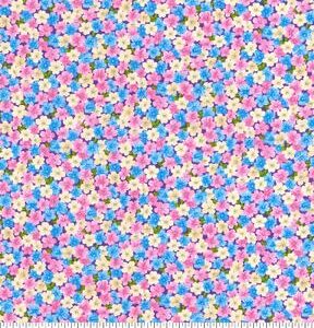 Multicolor Floral Cotton Fabric by Keepsake Calico