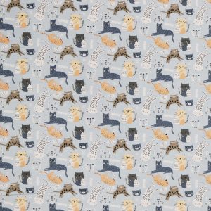 Cats Super Snuggle Flannel Fabric