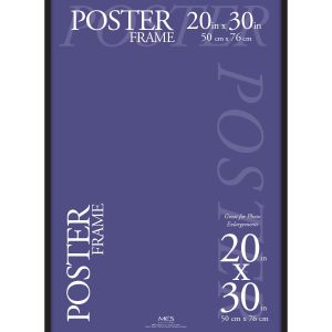 MCS 20 x 30 Black Poster Frame