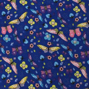 Happy Butterflies Super Snuggle Flannel Fabric