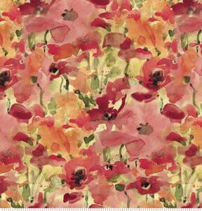 Susan Winget 108 Red Poppies Premium Wide Cotton Fabric