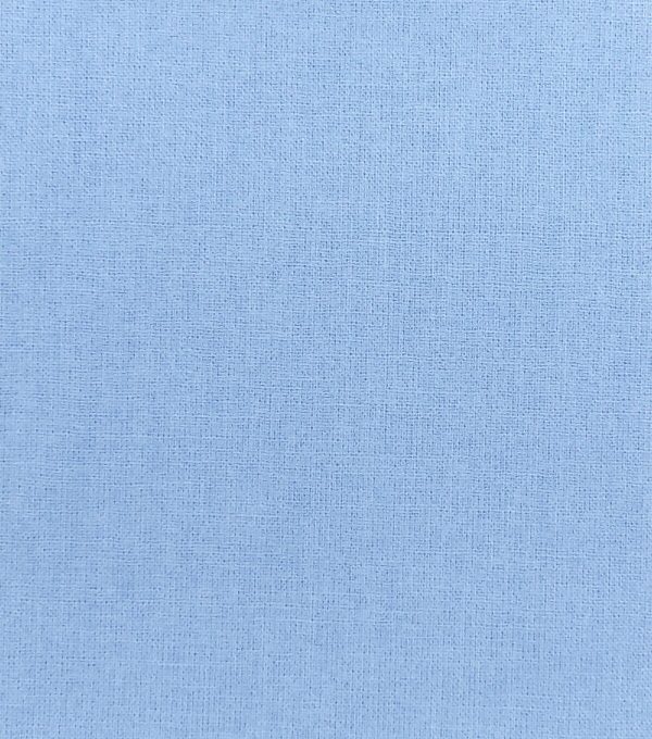 Medium Blue Cotton Fabric Quarter - Image 2