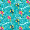 Jimmy Buffett Parrot Paradise Cotton Fabric