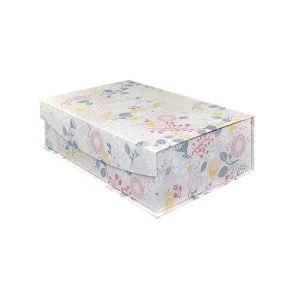 10 x 7 White Meadow Flip Top Box by Place   Time
