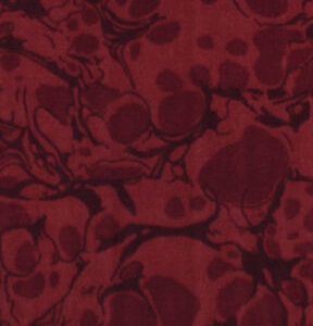 Red Crackle Print Anti Pill Fleece Fabric