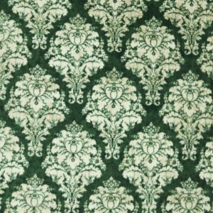Green Victorian Luxe Fleece Fabric