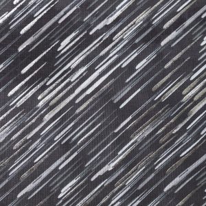 Shooting Stars on Black Quilt Foil Cotton Fabric by Keepsake Calico