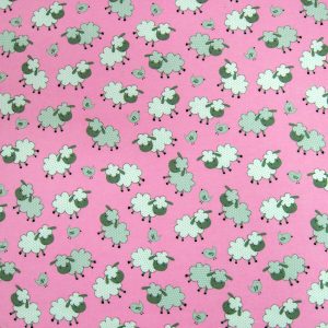 Pink Sheep Super Snuggle Flannel Fabric