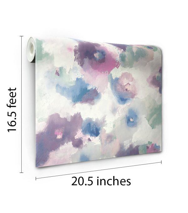 RoomMates Wallpaper Impressionist Floral - Image 6