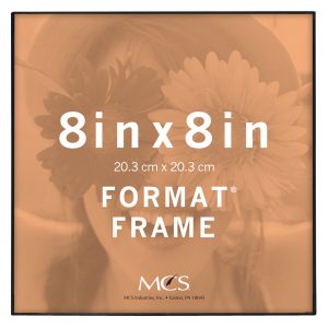 MCS 8 x 8 Front Loading Black Wall Frame