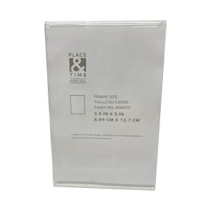 3.5 x 5 Acrylic Tabletop Picture Frame by Place   Time