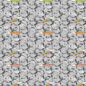 Pink Floyd Tye Dye Dark Side Cotton Fabric