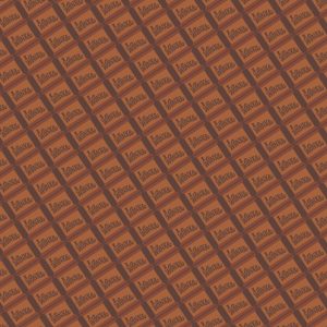 Willy Wonka Cotton Fabric Chocolate Bar