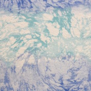 Blue Tie Dye Super Snuggle Flannel Fabric