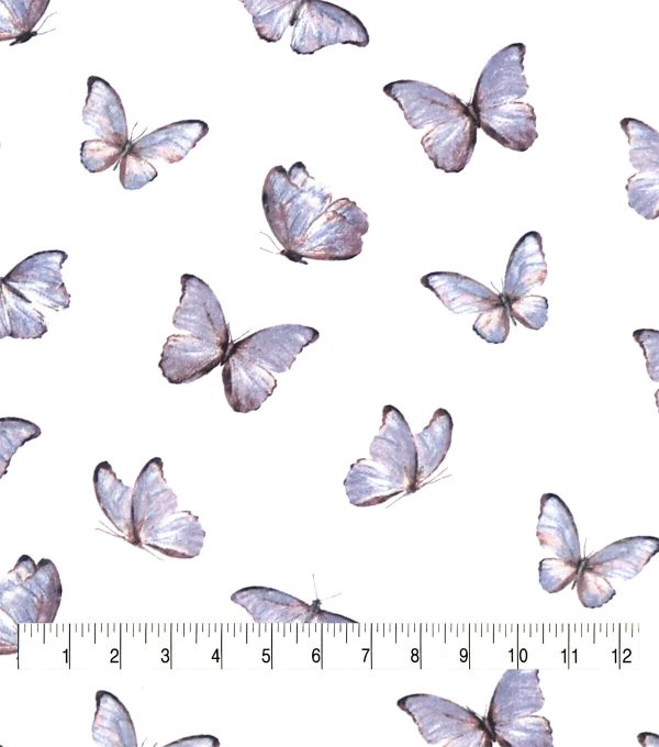 Butterfly Super Snuggle Cotton Fabric - Image 3