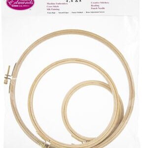 Frank A. Edmunds 3pk Embroidery Hoops
