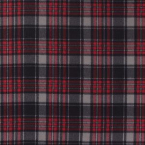 Brad Plaid Blizzard Fleece Fabric