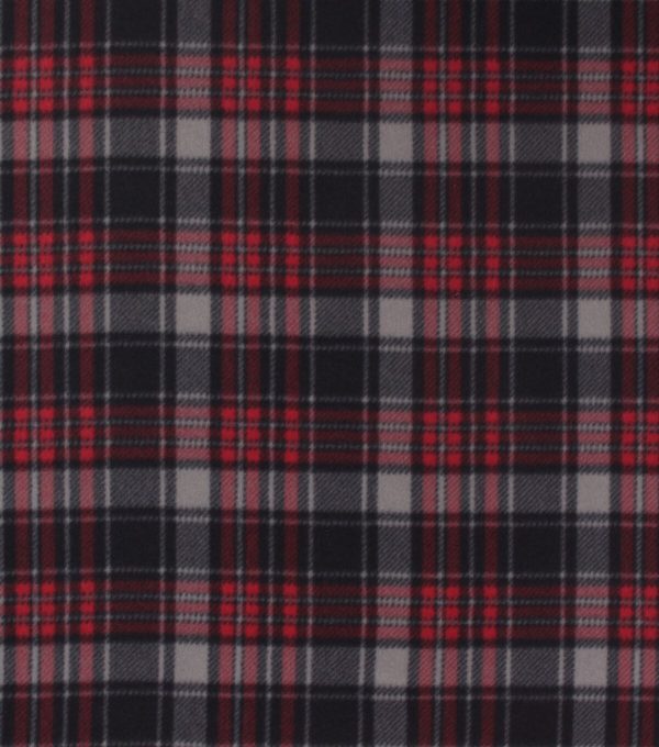 Brad Plaid Blizzard Fleece Fabric