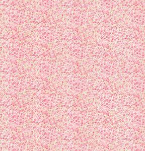 Fabric Traditions Pink Teeny Floral Cotton Fabric by Keepsake Calico - 1