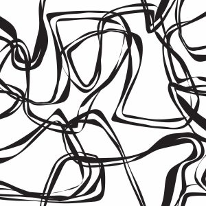 RoomMates Ribbon Trail Peel   Stick Wallpaper